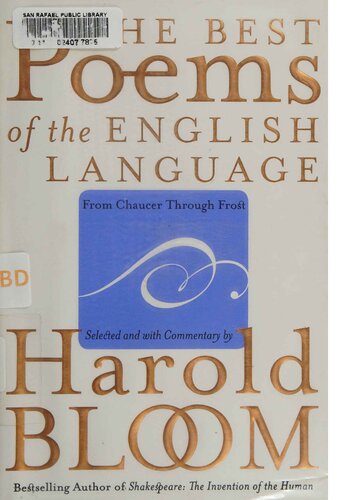 ﻿بهترین شعرهای زبان انگلیسی: از Chaucer Through Frost