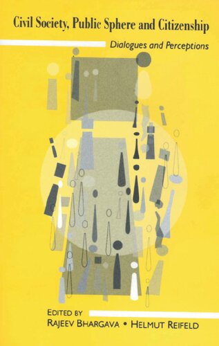 ﻿جامعه مدنی، حوزه عمومی و شهروندی: گفتگوها و برداشت ها