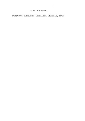 ﻿Somnium Scipionis: منابع، شکل، معنا