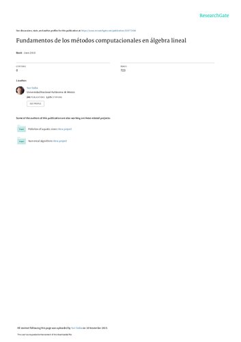 ﻿مبانی روشهای محاسباتی در جبر خطی