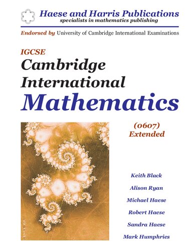 ﻿IGCSE Cambridge International Mathematics (0607) تمدید شد