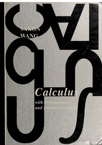 ﻿حساب دیفرانسیل و انتگرال با مثلثات و هندسه تحلیلی