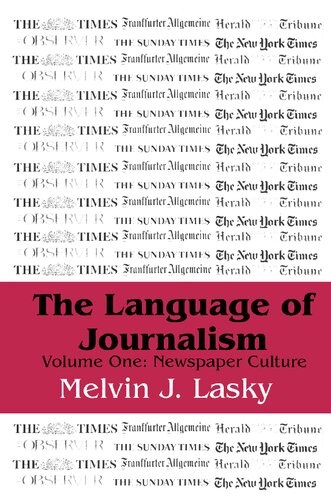 ﻿زبان روزنامه نگاری: جلد 1، فرهنگ روزنامه