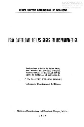 ﻿فرای بارتولومه د لاس کاساس در آمریکای اسپانیایی