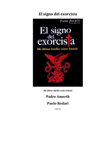 ﻿نشانه جن گیر: آخرین نبردهای من علیه شیطان