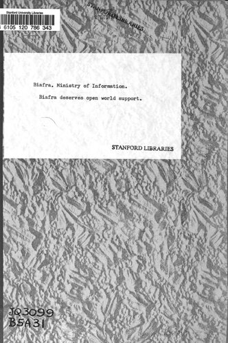 ﻿بیافرا سزاوار حمایت جهان باز است