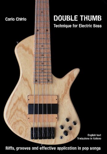 ﻿تکنیک دو انگشت شست برای باس الکتریکی: متن انگلیسی / ایتالیایی