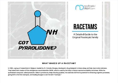 ﻿راهنمای نهایی برای Nootropics قسمت 2. Racetams
