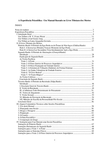 ﻿تجربه روانگردان: کتابچه راهنمای بر اساس کتاب مردگان تبتی