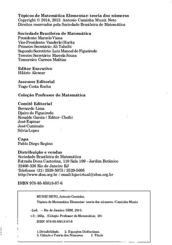 ﻿مباحث ریاضی ابتدایی جلد 5: نظریه اعداد