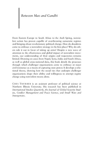 ﻿بین مائو و گاندی: ریشه های اجتماعی مقاومت مدنی