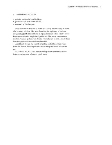 ﻿NOTHING WORLD: مقالات منتخب