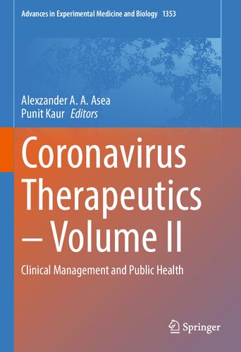 ﻿Coronavirus Therapeutics - جلد دوم: مدیریت بالینی و بهداشت عمومی