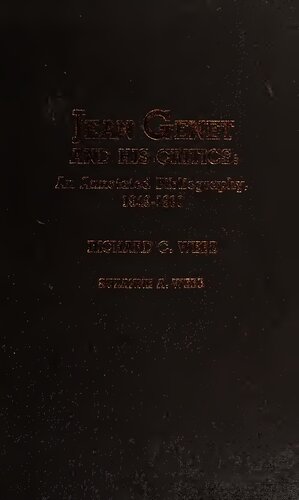 ﻿ژان ژنه و منتقدانش کتابشناسی مشروح، 1943-1980