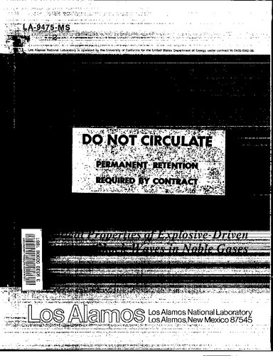 ﻿خواص نوری امواج شوک منفجره در گازهای نجیب