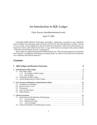 ﻿مقدمه ای بر SQL-Ledger