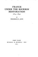 ﻿فرانسه تحت بازسازی بوربن، 1814-1830