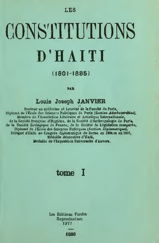 ﻿قانون اساسی هائیتی (1801-1885)