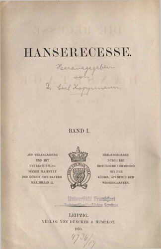 ﻿The Hanseatic Recess و فایل های دیگر از Hanseatic League 1256-1430