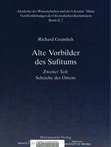 ﻿الگوهای باستانی تصوف، قسمت دوم. شیوخ مشرق