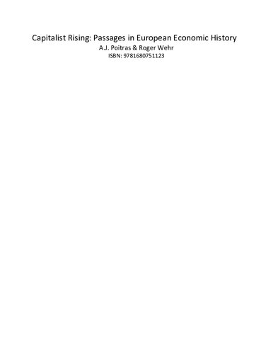 ﻿ظهور سرمایه داری: گذرهایی در تاریخ اقتصادی اروپا