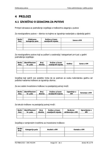 ﻿دستورالعمل طراحی، ساخت، نگهداری و نظارت راه: کتاب سوم: تعمیر و نگهداری راه: قسمت اول: اداره راه و حفاظت راه. پیوست ها