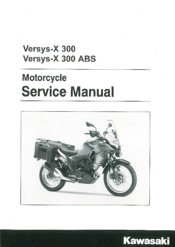 ﻿راهنمای سرویس Kawasaki Versys-X 300 2017