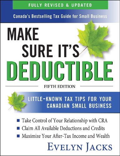 ﻿مطمئن شوید که قابل کسر است: نکات مالیاتی ناشناخته برای کسب و کار کوچک کانادایی شما،