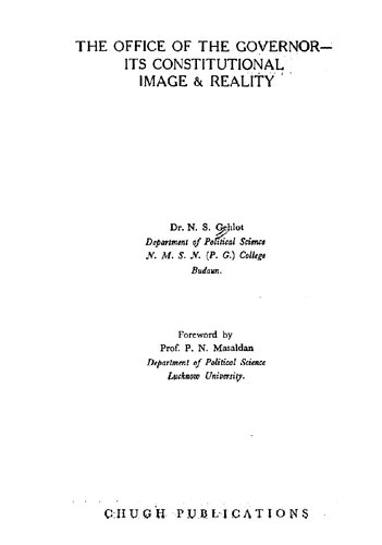 ﻿دفتر استاندار، تصویر قانون اساسی آن