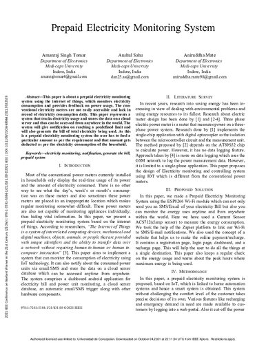 ﻿سیستم مانیتورینگ برق پیش پرداخت