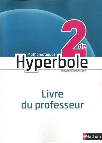 ﻿Hyperbole 2de - کتاب پروفسور - 2019