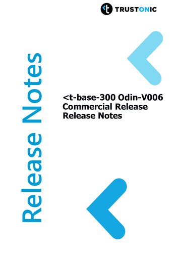 ﻿یادداشت‌های انتشار تجاری t-base-300 Odin-V006