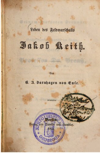 ﻿زندگی فیلد مارشال جیکوب کیث