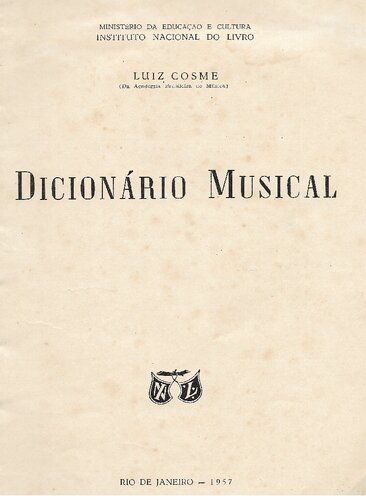 Dicionário musical