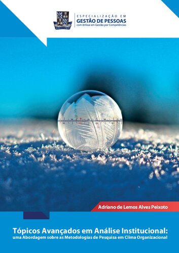 ﻿موضوعات پیشرفته در تجزیه و تحلیل نهادی: رویکردی به روش های تحقیق جو سازمانی