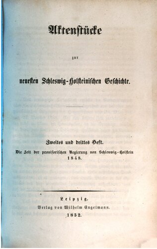 ﻿زمان حکومت موقت شلسویگ-هولشتاین در سال 1848