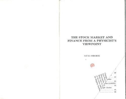 ﻿بازار سهام و امور مالی از دیدگاه یک فیزیکدان