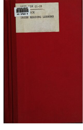 ﻿Ceaċta beaga gaeḋilge I, II, III. درس خواندن ایرلندی. کتاب اول، دوم، سوم