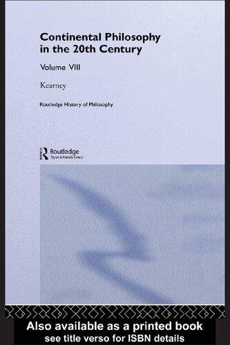 ﻿فلسفه قاره ای قرن بیستم