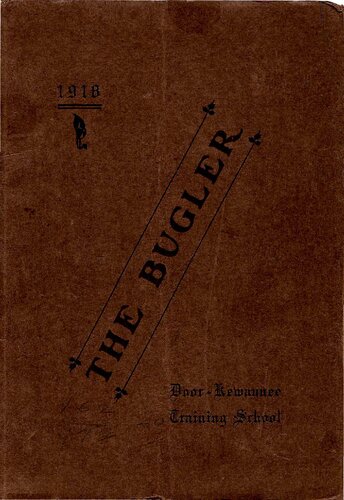 ﻿مدرسه آموزشی Door-Kewaunee: سالانه 1918، Bugler
