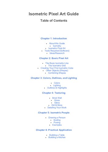 ﻿راهنمای هنری پیکسل ایزومتریک