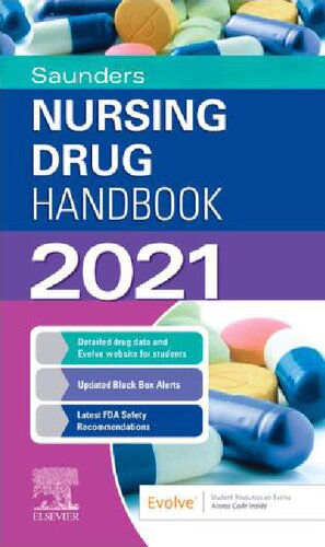 ﻿کتاب Nursing Drug Handbook 2021
