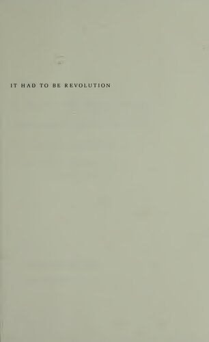 ﻿باید انقلاب می شد: خاطرات یک رادیکال آمریکایی
