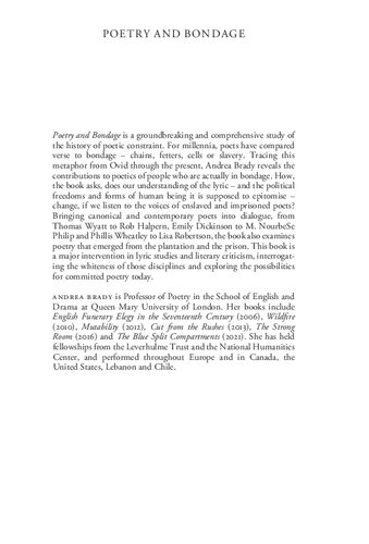 ﻿شعر و اسارت: تاریخ و نظریه محدودیت غزل