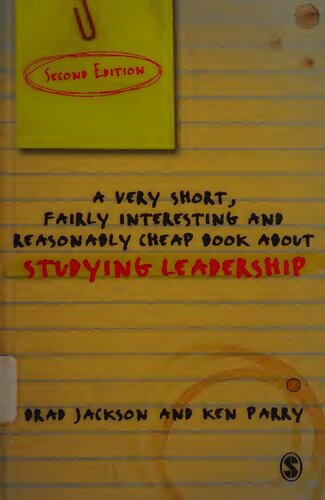 ﻿یک کتاب ارزان بسیار نسبتاً جالب و معقول در مورد مطالعه رهبری