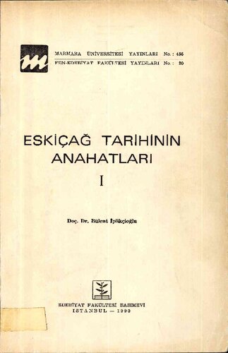 Eskiçağ Tarihinin Ana Hatları I