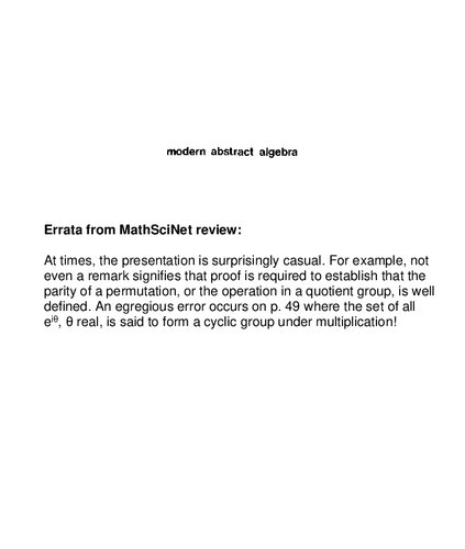 ﻿جبر انتزاعی مدرن