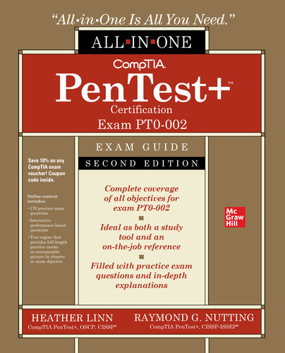 ﻿راهنمای آزمون CompTIA PenTest+ Certification All-in-One Exam، ویرایش دوم (Exam PT0-002)، ویرایش 2