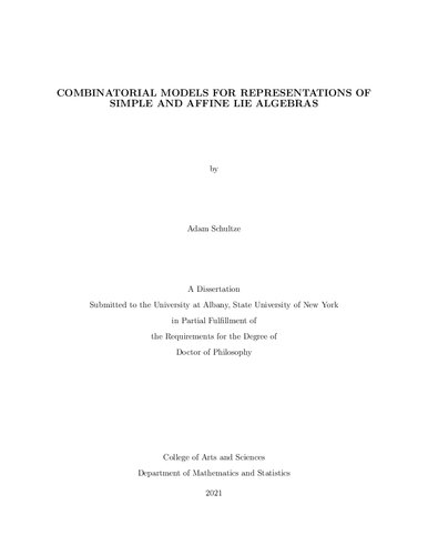 ﻿مدل های ترکیبی برای نمایش جبرهای دروغ ساده و وابسته