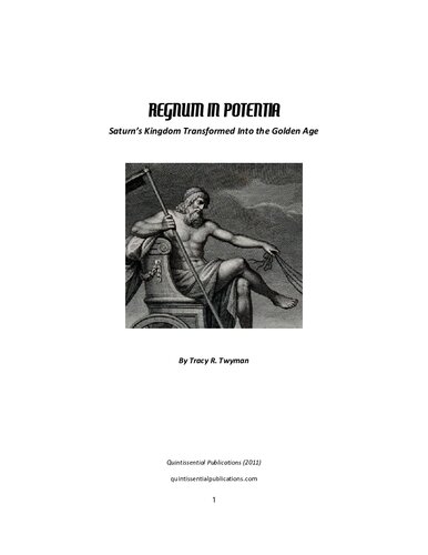 ﻿Regnum In Potentia: Saturn’s Kingdom Transformed In the Golden Age، ماهیگیری برای مردان و سفر قهرمان به جهنم